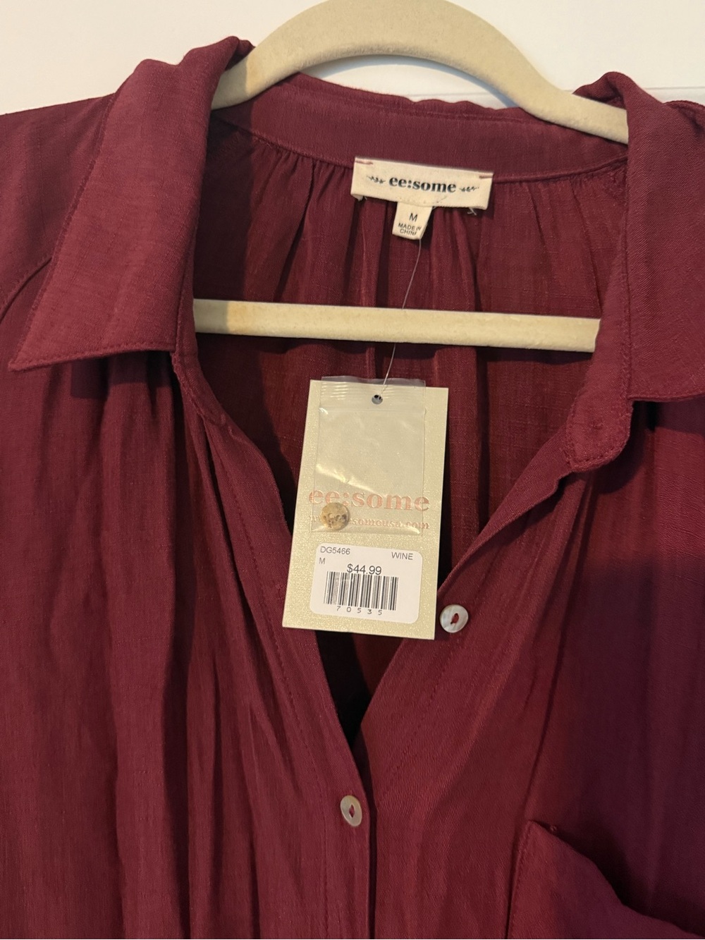 Button Down Dress - Picture 4 of 5